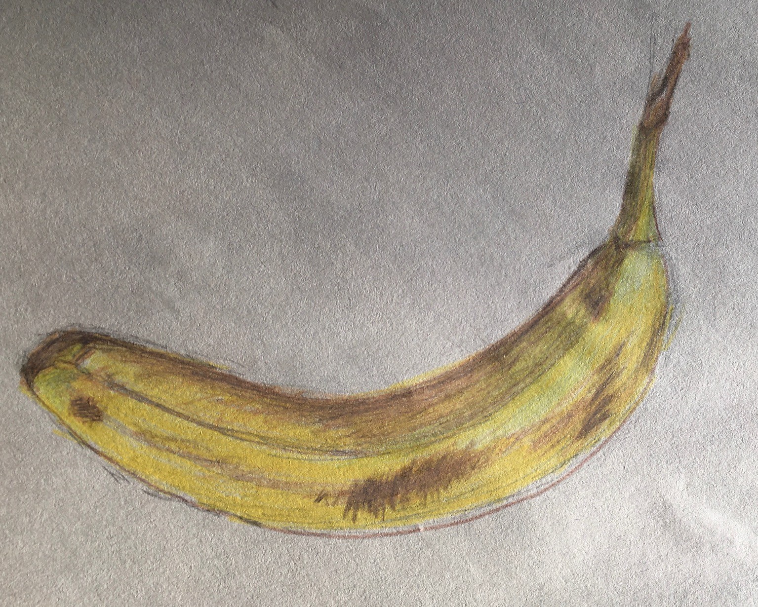 Banana, 2018
Pencil and Colored Pencil on Paper
7"W x 6.5"H, Walli White, artist
