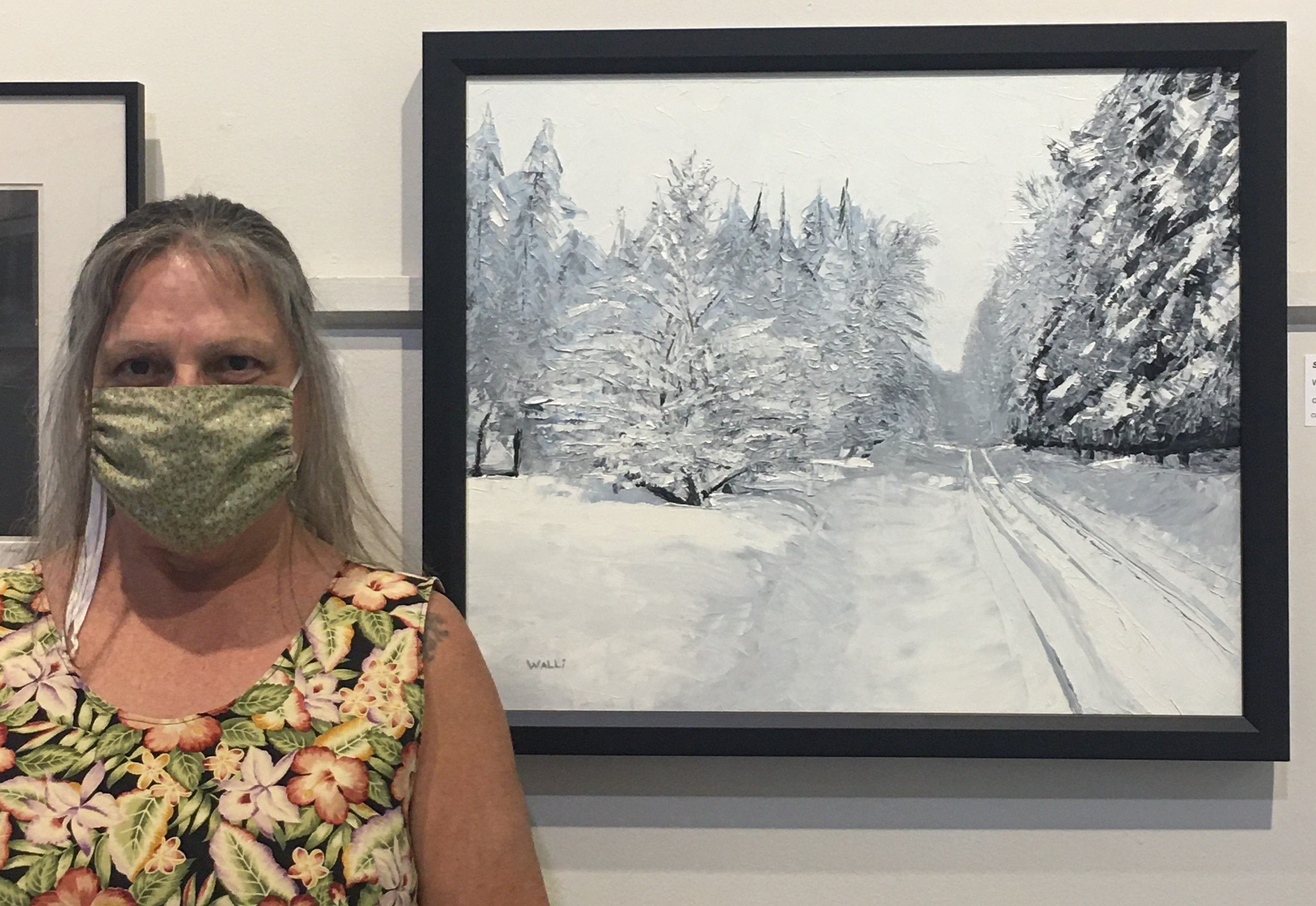 Snow at The Canada House, 2020
Minnesota State Fair Fine Arts Exhibit, Walli White, artist